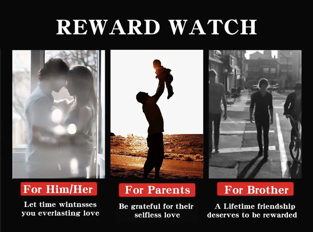 New REWARD Women Wristwatch Fashion Luxury Quartz Wrist Watches Stainless Steel Strap Gift for Girl Wife Mother Friends