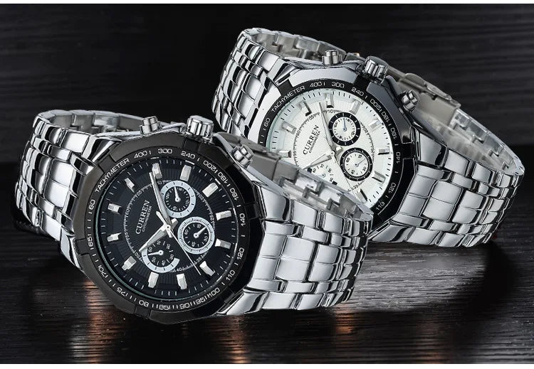CURREN Men Luxury Brand Military Sport Mens Watches Full Steel