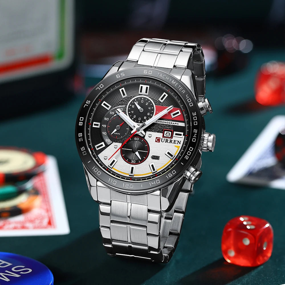 CURREN Luxury Brand Men Watch Fashion Men‘s Quartz Watches