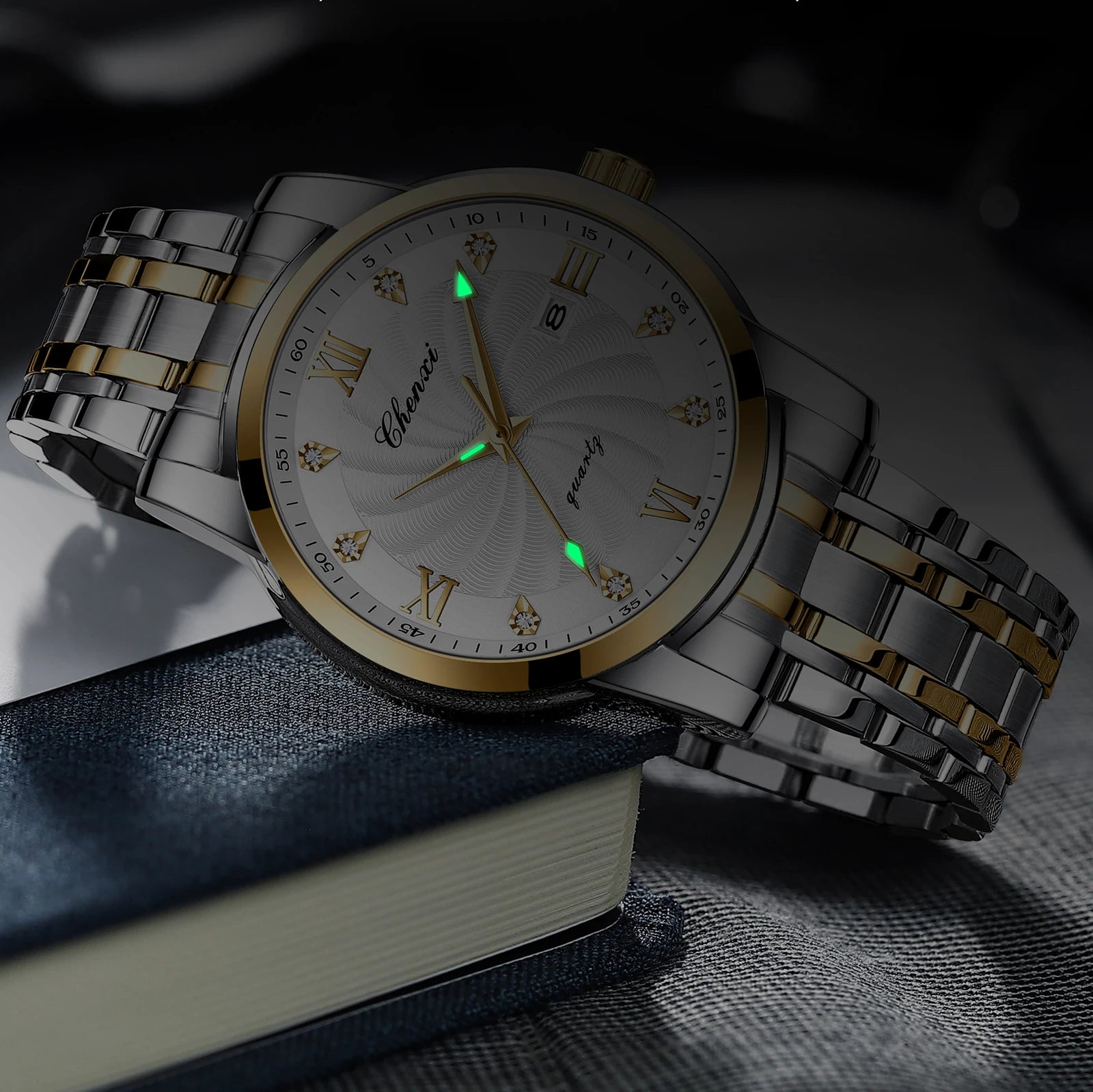 Top Brand Watches For Men High Quality See Through Skeleton Quartz Watch