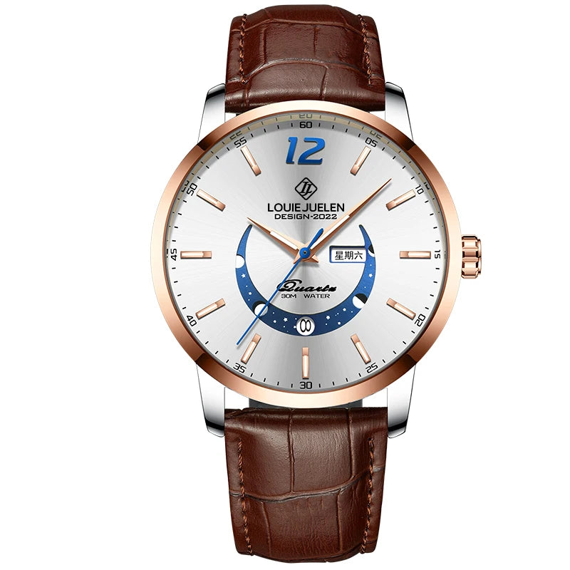 Men's Watches Top Brand Luxury Men Wrist Watch Leather Quartz Watch