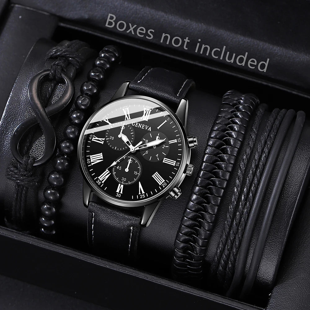 New Hip Hop Mens Fashion Watches Luxury Male Clock Wristwatch