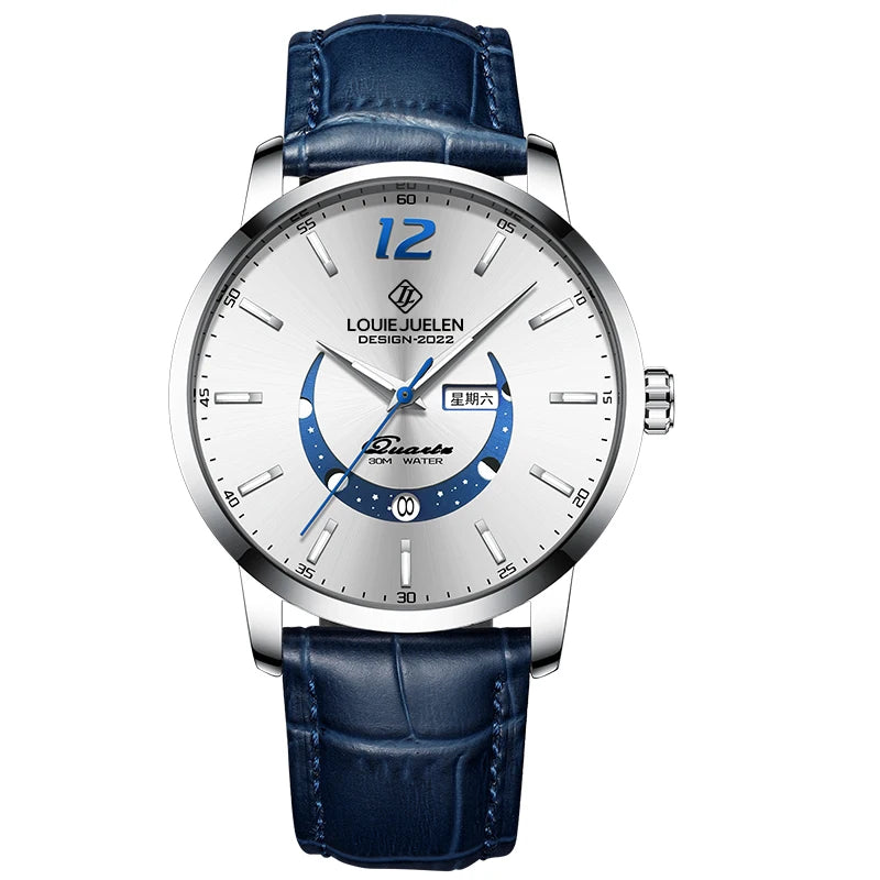 Men's Watches Top Brand Luxury Men Wrist Watch Leather Quartz Watch
