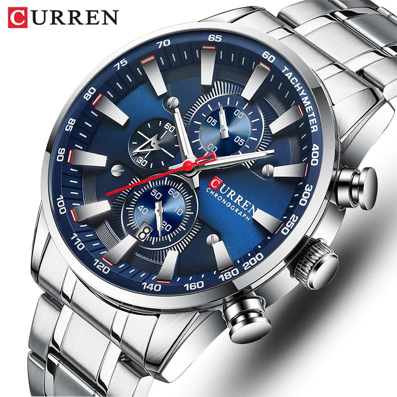 New Watches for Men Top Luxury Brand CURREN Quartz Men’s Watch
