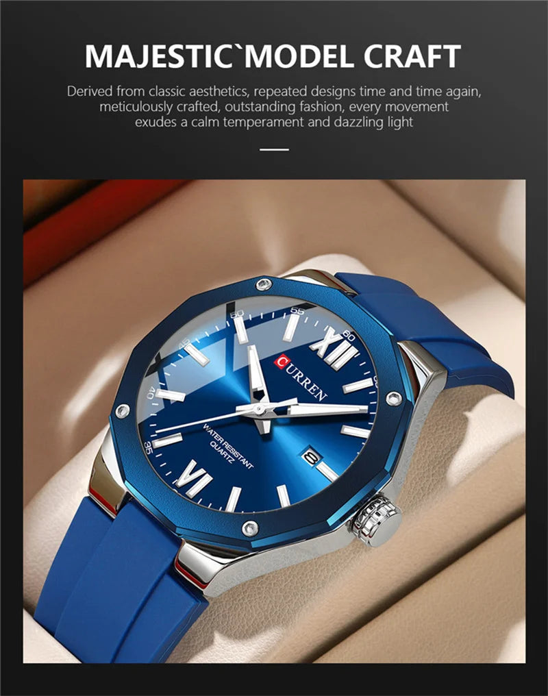 Curren 8465 Fashion Factory Brand Watches for Men