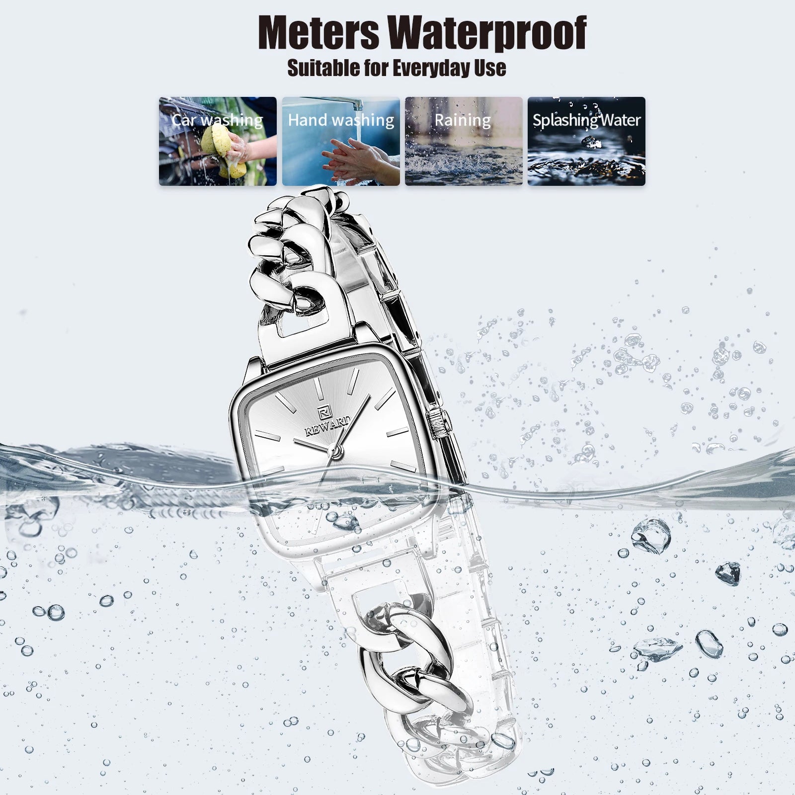 REWARD Women Quartz Watches Luxury Ladies Watch Waterproof