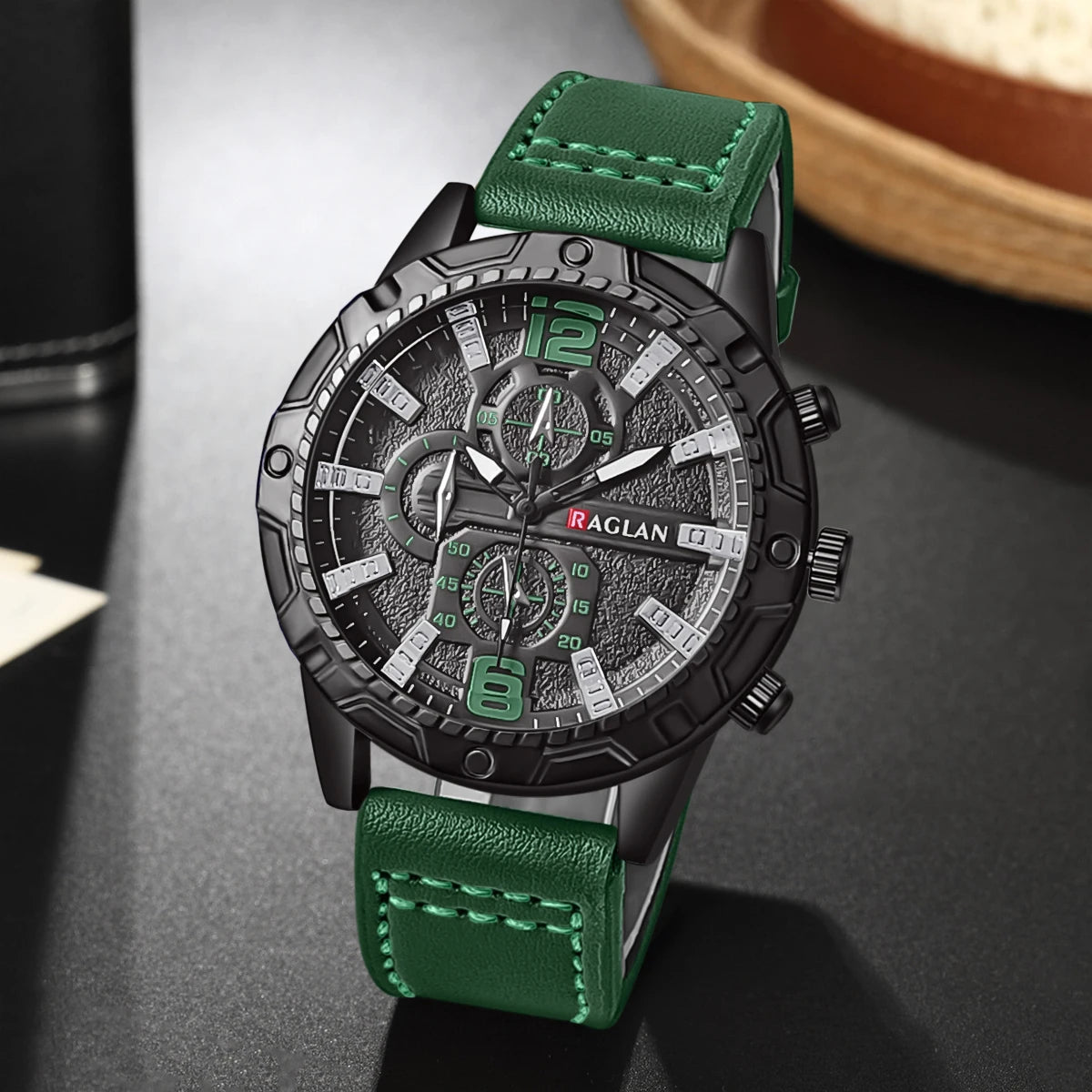 Top Brand Watch For Men Fashion Watches Leather Strap