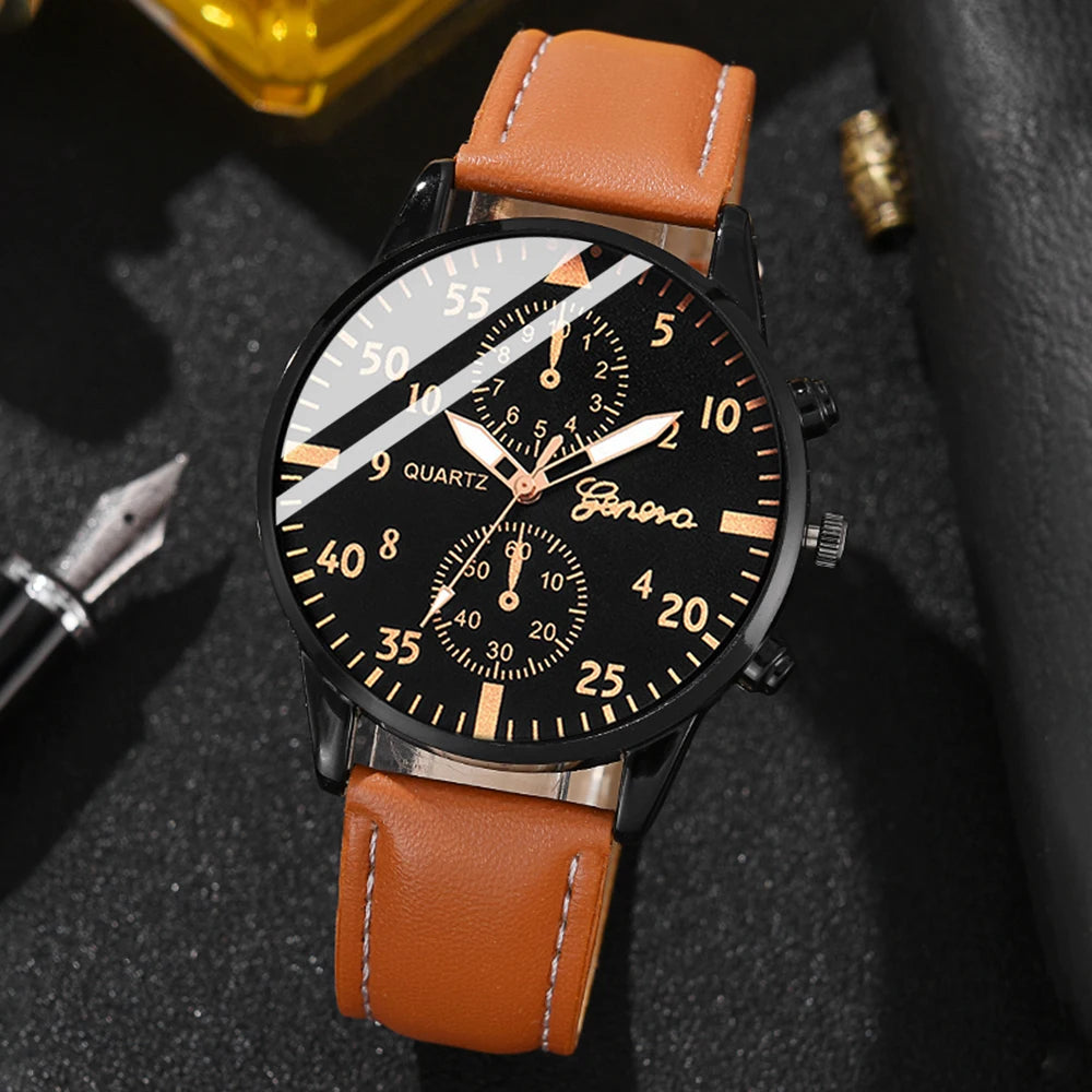 New Hip Hop Mens Fashion Watches Luxury Male Clock Wristwatch