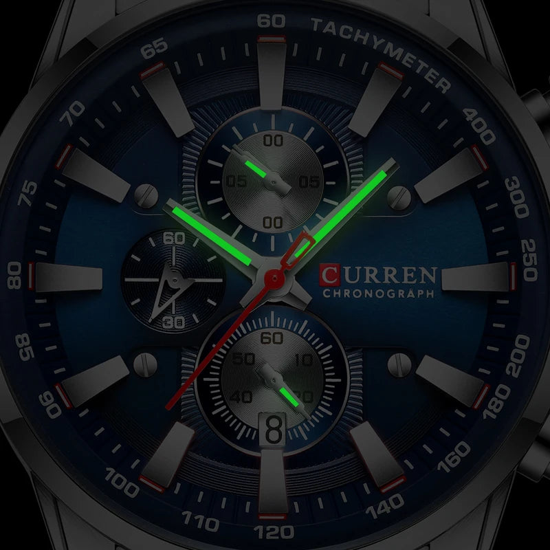New Watches for Men Top Luxury Brand CURREN Quartz Men’s Watch