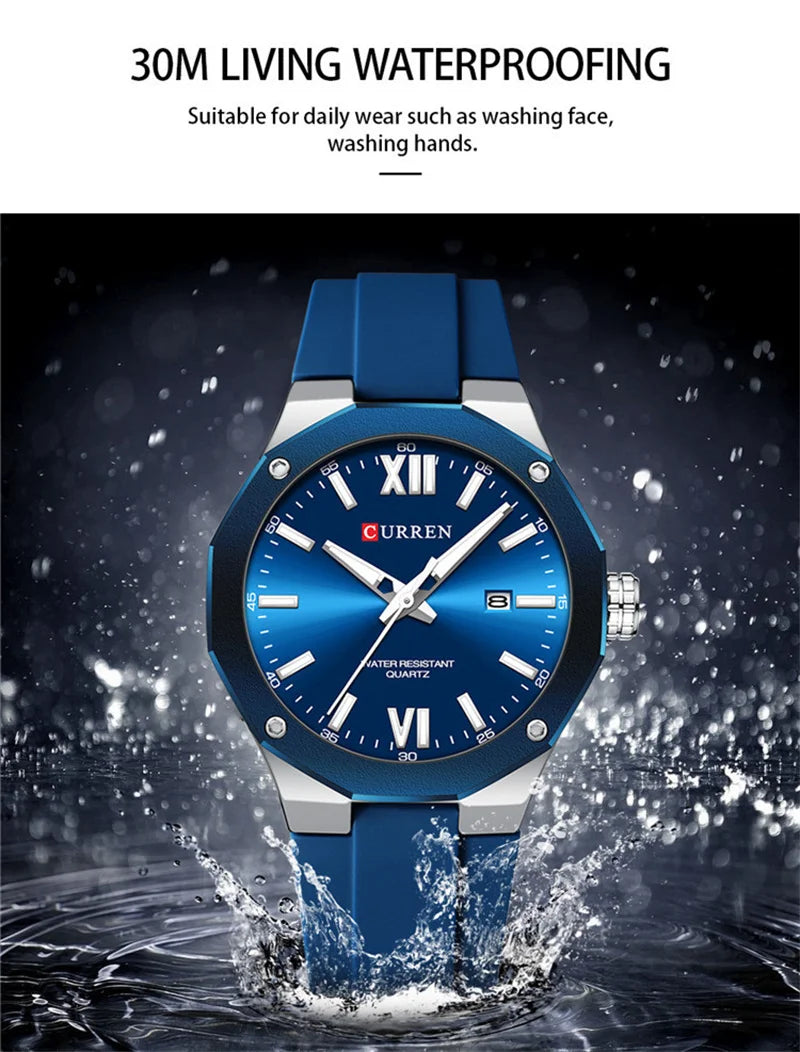 Curren 8465 Fashion Factory Brand Watches for Men