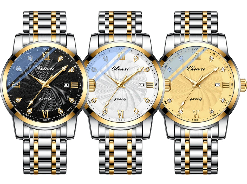Top Brand Watches For Men High Quality See Through Skeleton Quartz Watch
