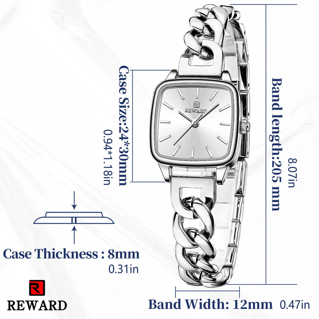 REWARD Women Quartz Watches Luxury Ladies Watch Waterproof