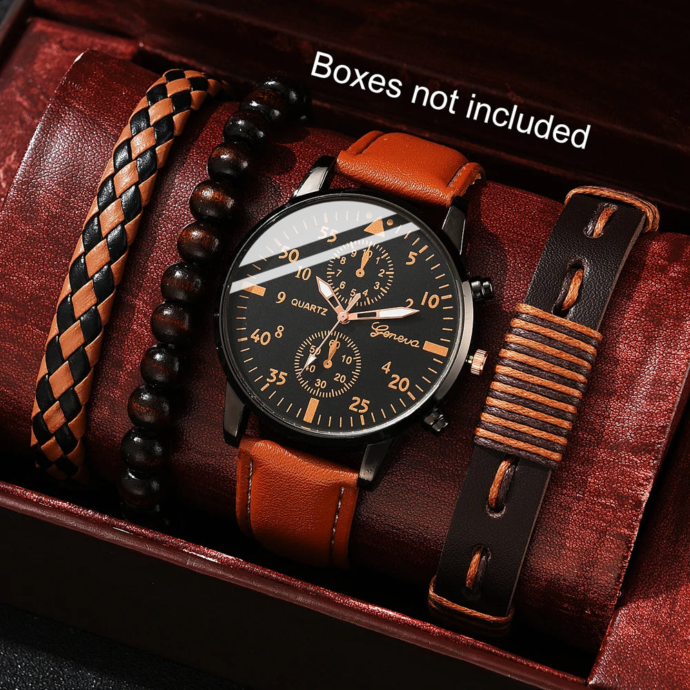New Hip Hop Mens Fashion Watches Luxury Male Clock Wristwatch