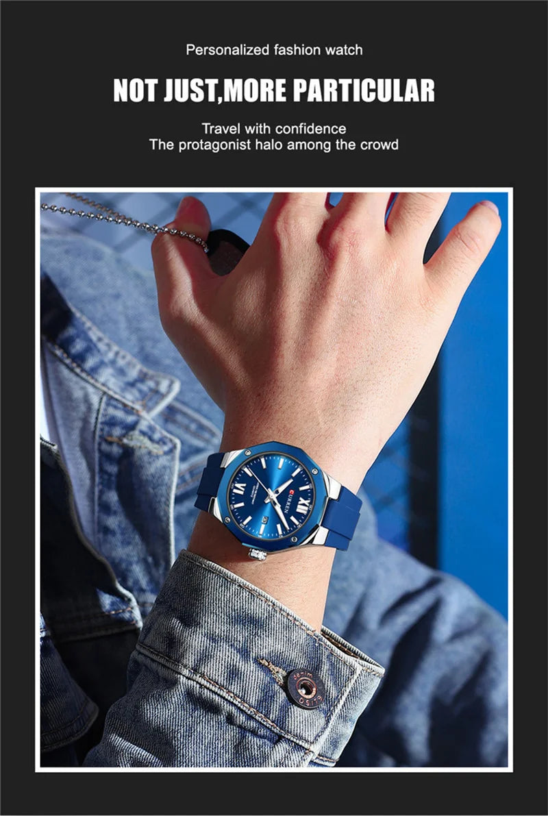 Curren 8465 Fashion Factory Brand Watches for Men