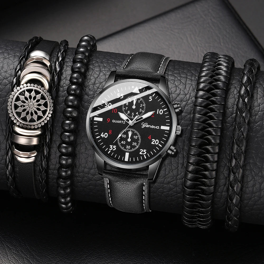 New Hip Hop Mens Fashion Watches Luxury Male Clock Wristwatch
