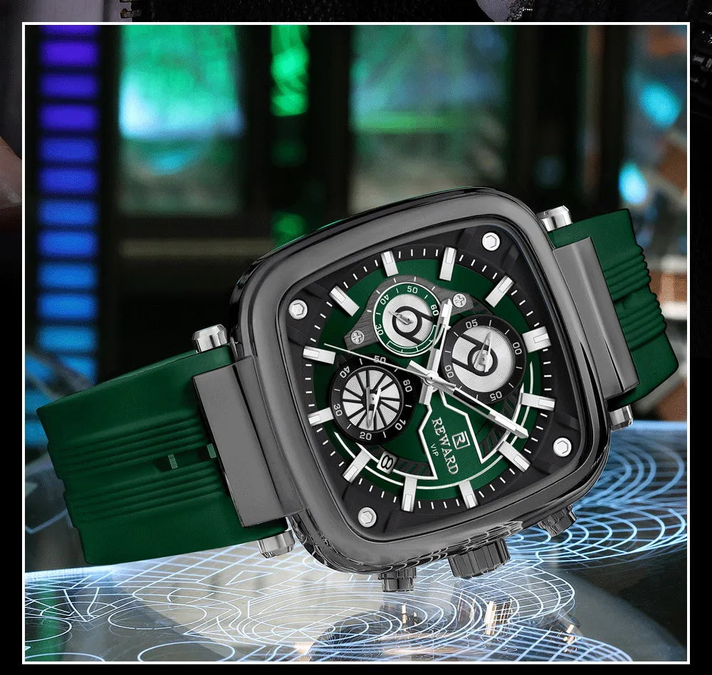 REWARD Casual Sport Quartz Man Watch Top Brand Luxury Watche