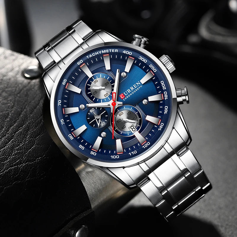 New Watches for Men Top Luxury Brand CURREN Quartz Men’s Watch