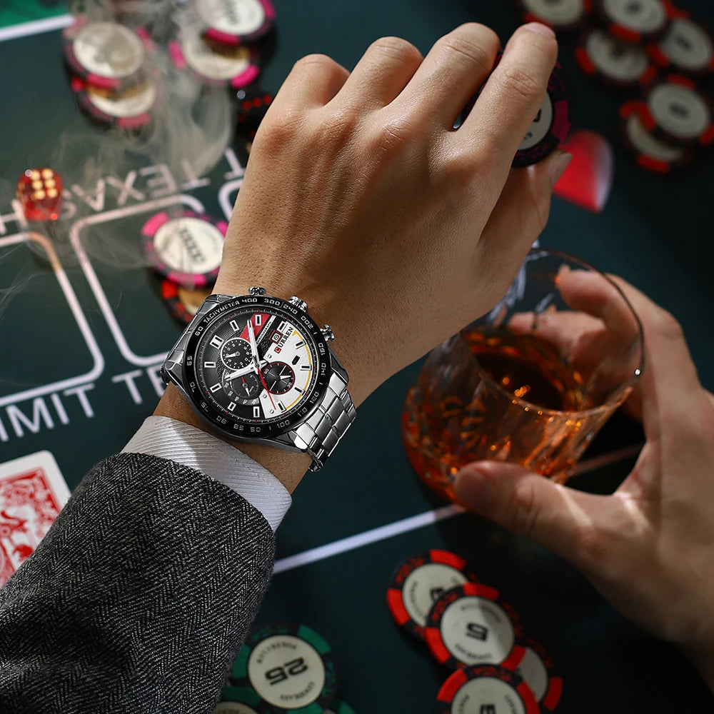 CURREN Luxury Brand Men Watch Fashion Men‘s Quartz Watches