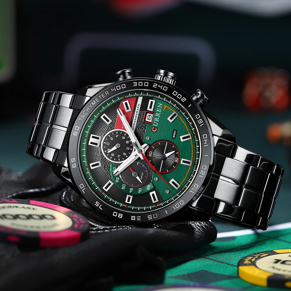 CURREN Luxury Brand Men Watch Fashion Men‘s Quartz Watches