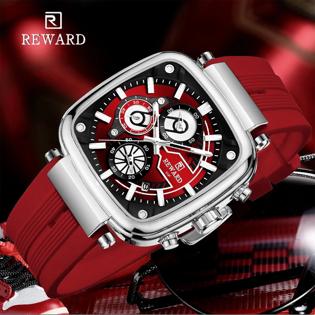 REWARD Casual Sport Quartz Man Watch Top Brand Luxury