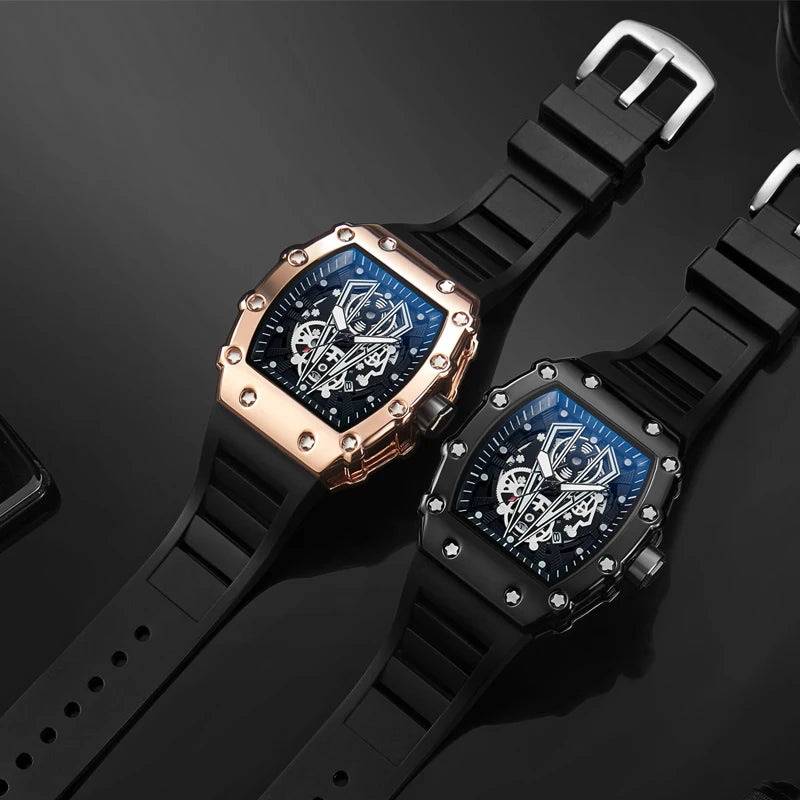 Foreign Trade Watch Large Dial For Men Quartz Waterproof Sport Square