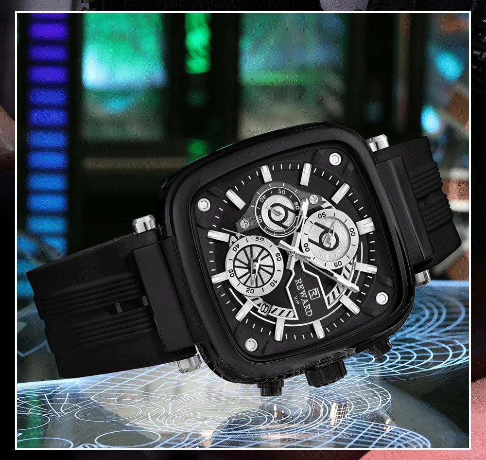 REWARD Casual Sport Quartz Man Watch Top Brand Luxury