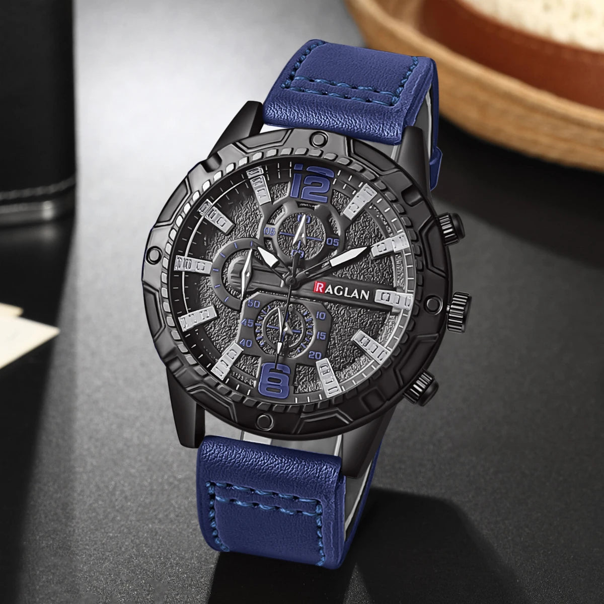 Top Brand Watch For Men Fashion Watches Leather Strap