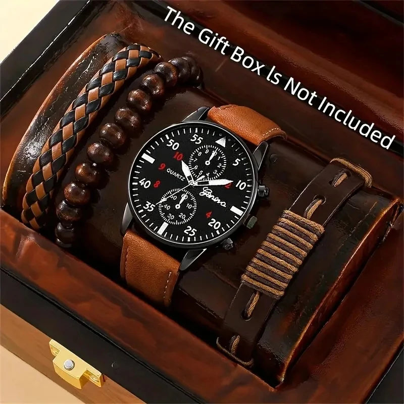 New Hip Hop Mens Fashion Watches Luxury Male Clock Wristwatch