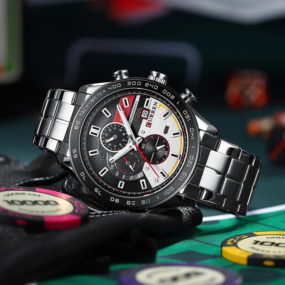 CURREN Luxury Brand Men Watch Fashion Men‘s Quartz Watches