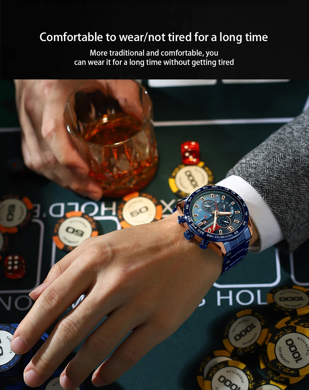 CURREN Luxury Brand Men Watch Fashion Men‘s Quartz Watches