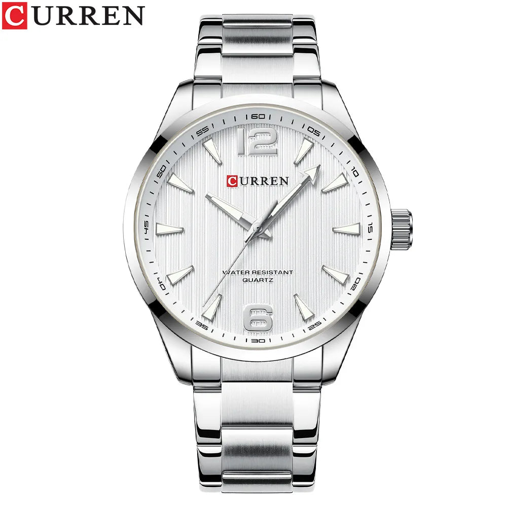 CURREN 8434 Fashion Brand Men's Watches with Luminous Hands Classy