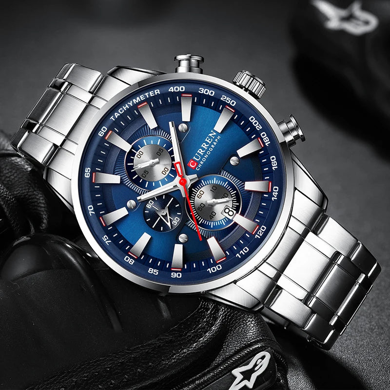 New Watches for Men Top Luxury Brand CURREN Quartz Men’s Watch