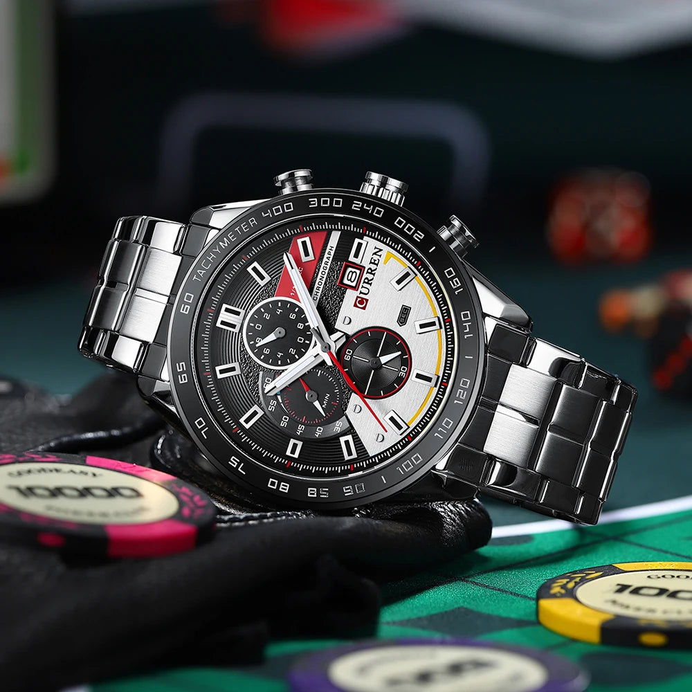 CURREN Luxury Brand Men Watch Fashion Men‘s Quartz Watches