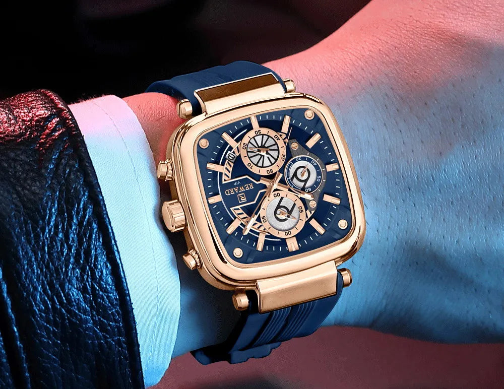 REWARD Casual Sport Quartz Man Watch Top Brand Luxury